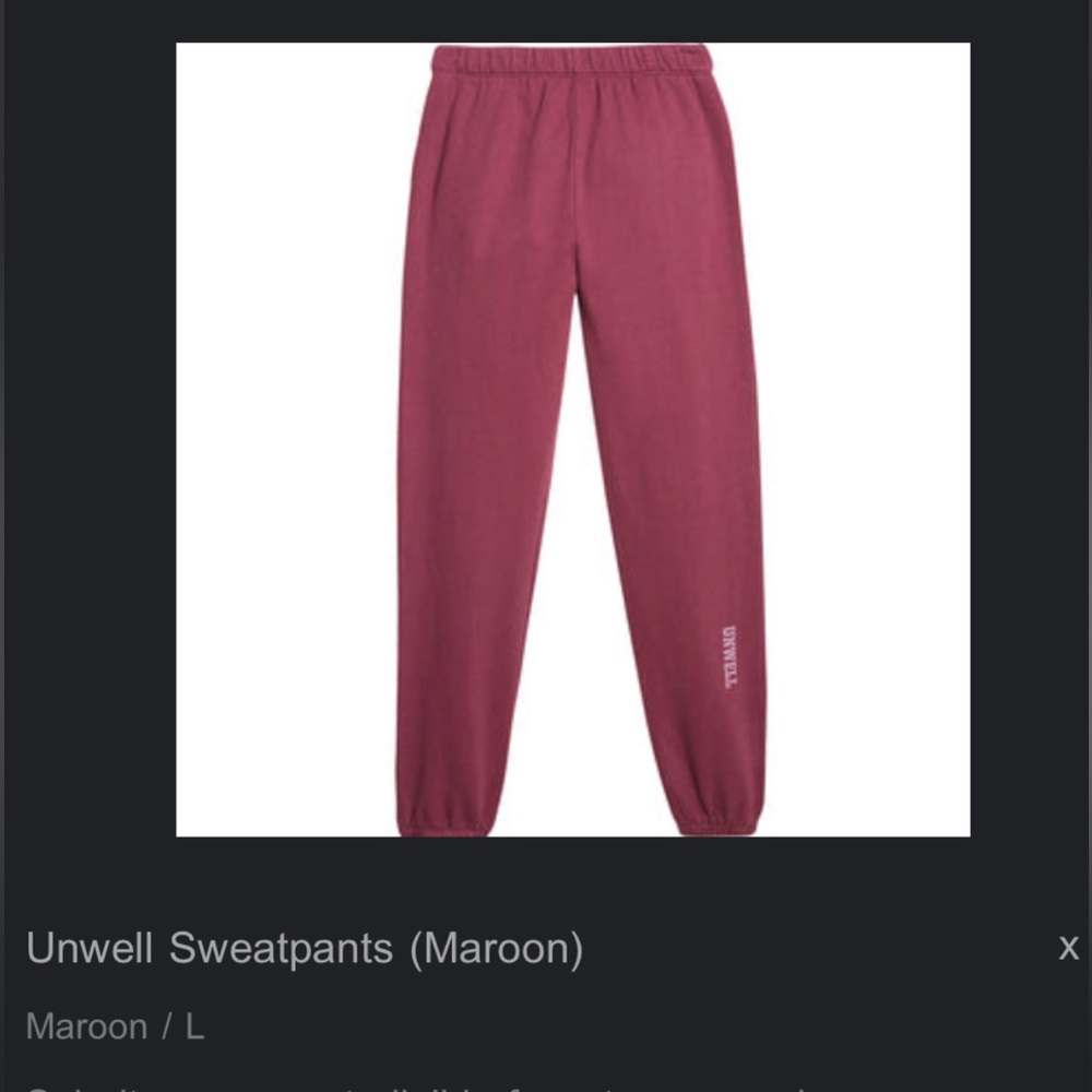 Call her daddy unwell Marion sweatpants